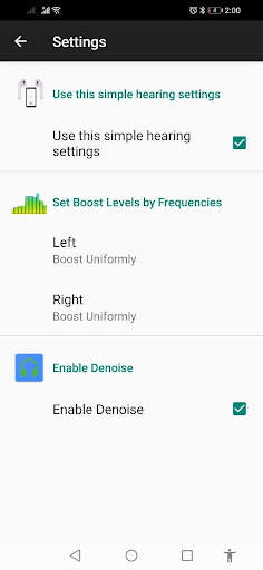 Crisp Sound - Software Hearing Aid screenshot 4