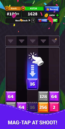 Drop Numbers 2048 screenshot 1