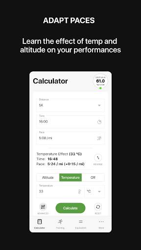 VDOT Running Calculator screenshot 4