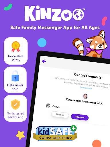 Kinzoo: Fun Kids Messenger App screenshot 7