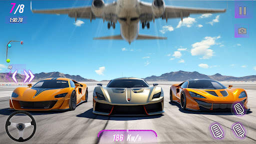 GT Car Stunts Racing Car Games screenshot 5
