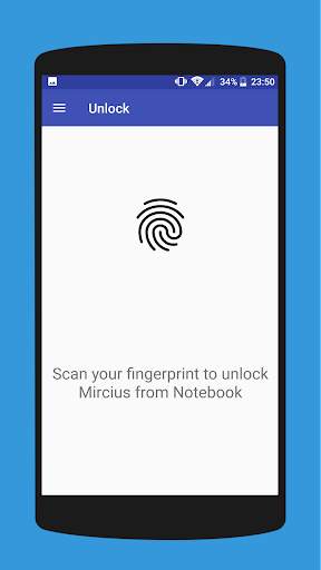 Remote Fingerprint Unlock screenshot 1