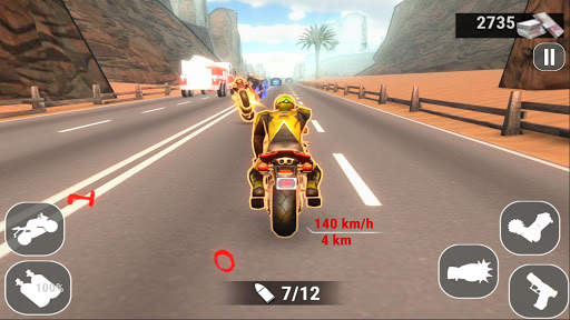 3D Madness Bike Racing:Highway screenshot 4