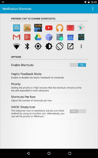 Notification Shortcuts screenshot 3