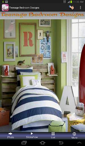 Teenage Bedroom Designs screenshot 1