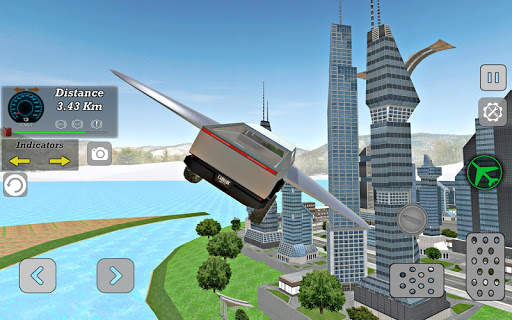 Modern Flying Car Driving Sim screenshot 1