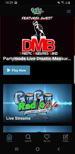 GoGoRadio LIVE App 1 تصوير الشاشة