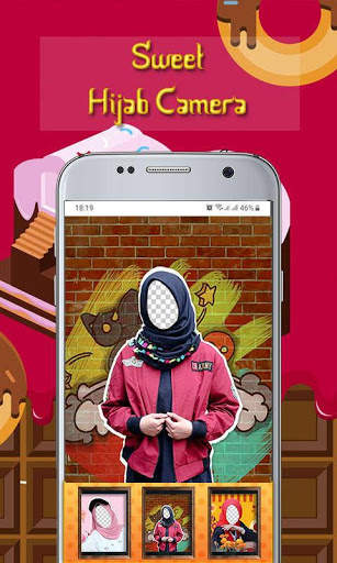 Sweet Hijab Camera screenshot 2