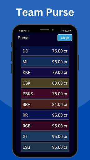 IPL Auction Game - IPL 2023 screenshot 7