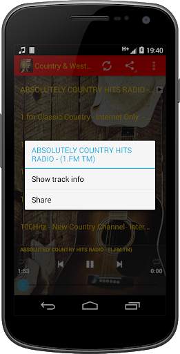Country & Western MUSIC Radio screenshot 4