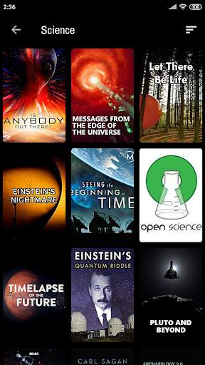 Documentaries, Series and Live TV screenshot 4