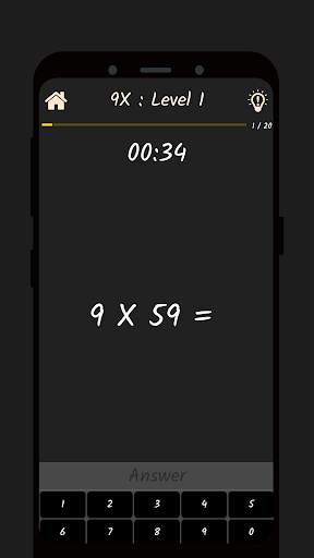 Multiplication Math Game 9X screenshot 4
