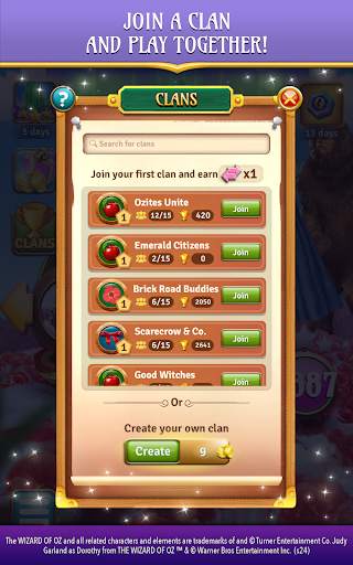 The Wizard of Oz Magic Match 3 screenshot 6