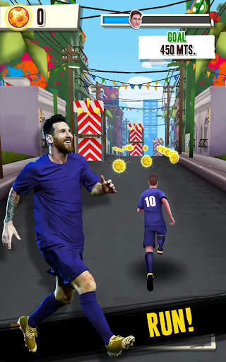 Messi Runner World Tour скриншот 1
