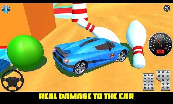 Superhero Car Super Stunts Driving Simulator screenshot 8