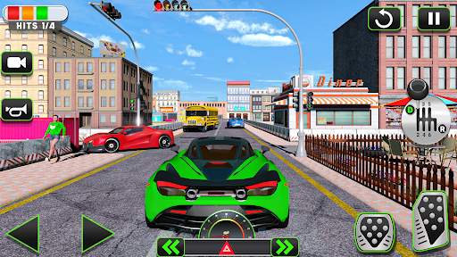 Car Driving School Game 3D screenshot 2