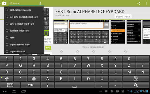 Fast Semi Alphabetical Keyboard to type faster now screenshot 7