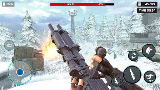 Heavy War Counter Machine Gun Strike Games 2021 screenshot 5