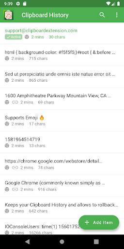 Clipboard History Mobile screenshot 1