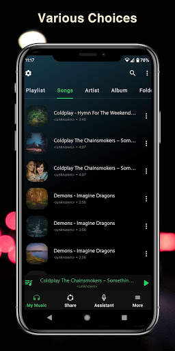 MOBIDY Pro Music Player screenshot 2