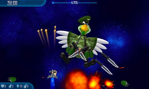 Chicken Invaders 5 HD (Tablet) скриншот 1