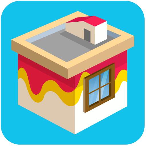 Paint wall | Exciting House Painting Puzzle Game 10.1001