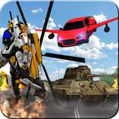 Helicopter Transformation: Robot Fighting Games 1.0