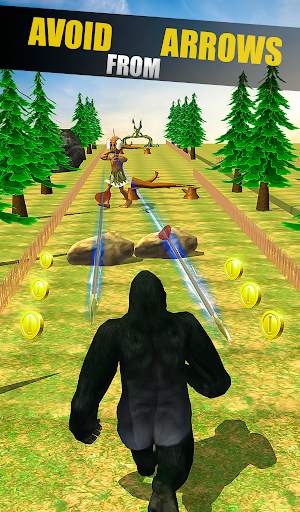 Rush Angry Kong Jungle Run screenshot 8