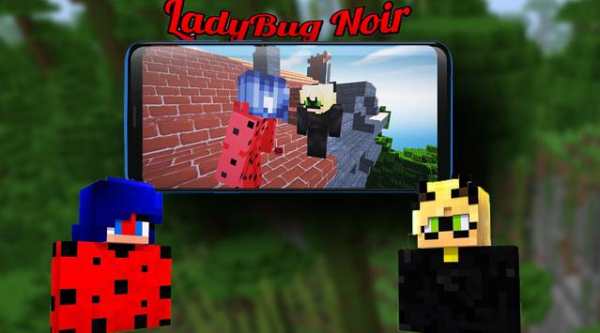 Mod Noir LadyBug for Minecraft screenshot 1