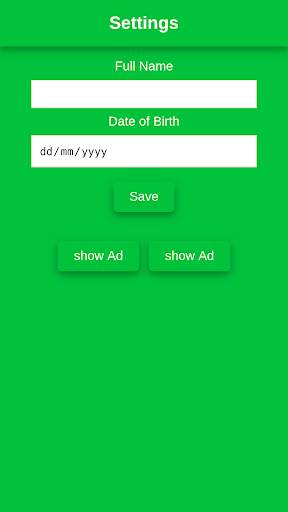 My Age Calculator screenshot 1