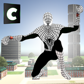 Flying Spider Hero Crime Simulator icon