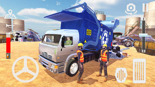Garbage Truck Driver 2020 Games: Dump Truck Sim screenshot 11