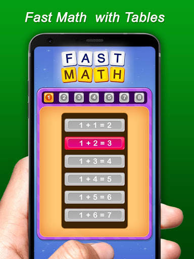 Fast Math for Kids -  Mathematical games screenshot 4