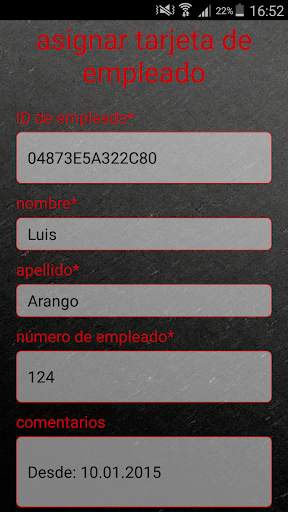 Parte de Horas screenshot 5