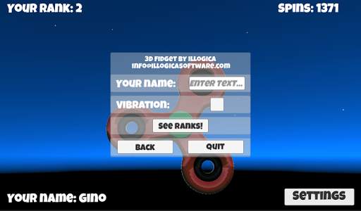 3D Spinner Fidget screenshot 4