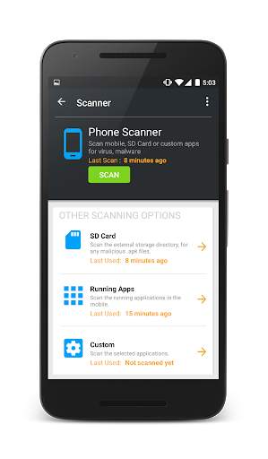 REVE Antivirus Mobile Security screenshot 3