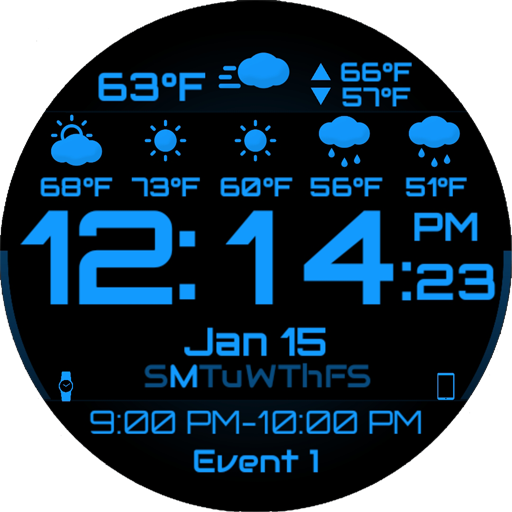 Carbide WatchMaker Watch Face [Gear S3/AW] icon