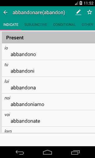 Daily Italian Verbs - Learn Italian screenshot 4