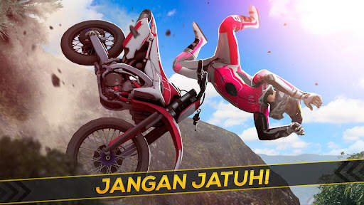 Real Sepeda Motor Cross: Balap screenshot 3