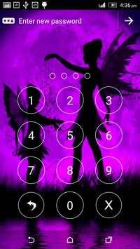 Fairy App Lock Theme 3 تصوير الشاشة
