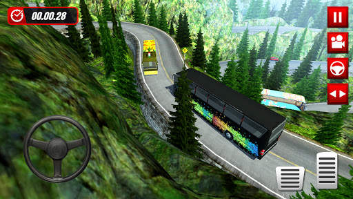 Hill Station Bus Driving Game screenshot 5