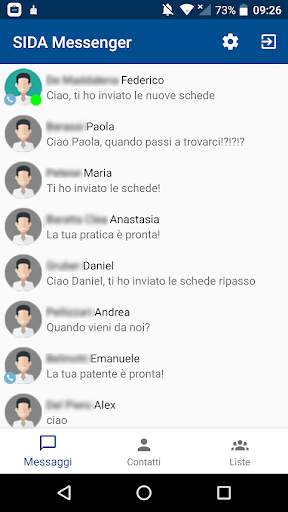 SIDA Messenger screenshot 1