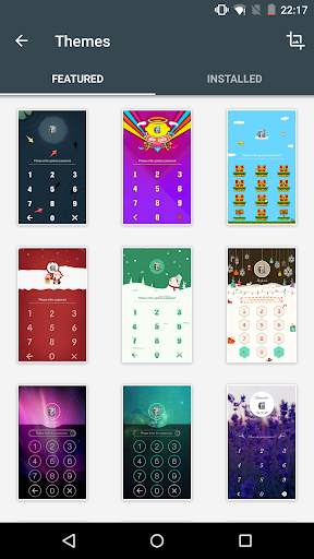 AppLock Theme Happy2017 screenshot 3