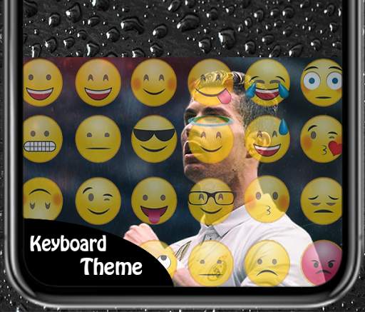 Keyboard of Simple Ronaldo for Free Theme screenshot 2