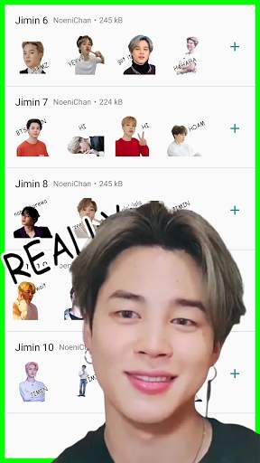 Jimin BTS Stickers for WhatsApp screenshot 5
