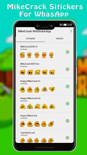 MikeCrack Stickers For WhatsApp screenshot 1