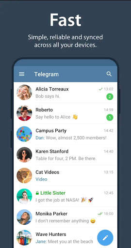 Encrypted messenger (2021) screenshot 1