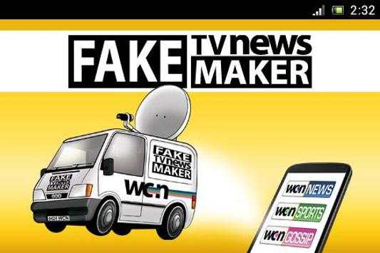 Fake TV News Maker Generator 1 تصوير الشاشة