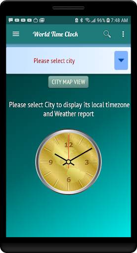 World Time Clock screenshot 2