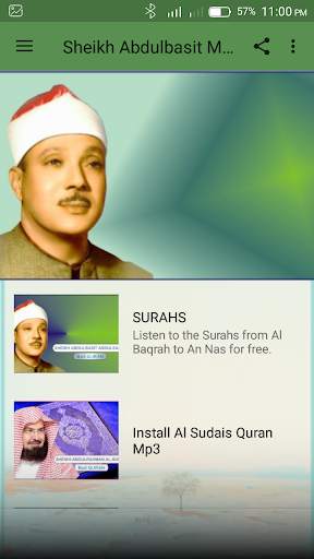 Sheikh Abdulbasit Mp3 Quran screenshot 2